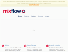 Tablet Screenshot of mixflow.es